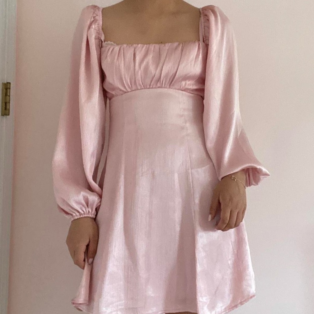 ASTR the label satin dress